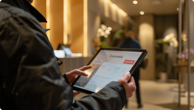Facilities booking dashboard